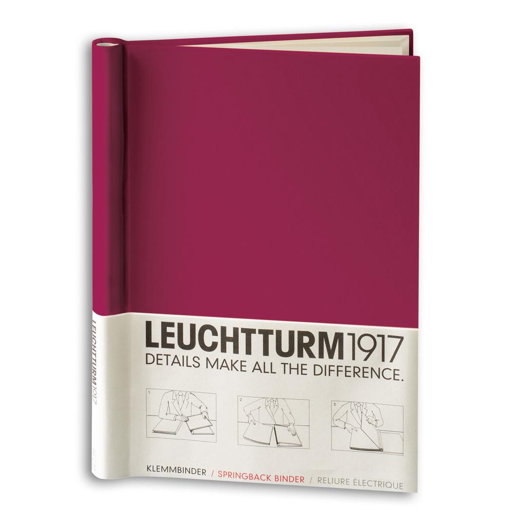 Leuchtturm1917 Springback Binder Peka, 150 Pages (Port Red) - A4, 4004117570568
