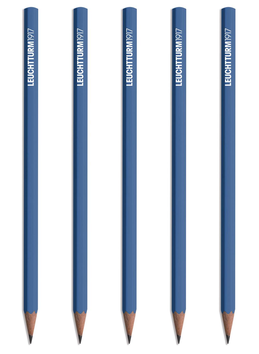 Pencils HB, Pack of 5 (Denim), 4004117575464