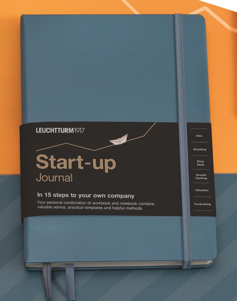 Leuchtturm1917 Start-up Journal (Stone Blue) - A5, 4004117592287