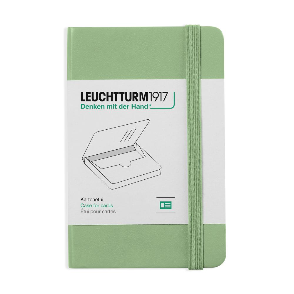 Leuchtturm1917 Business Card Case (Sage) - 65x100x15mm, 4004117596964