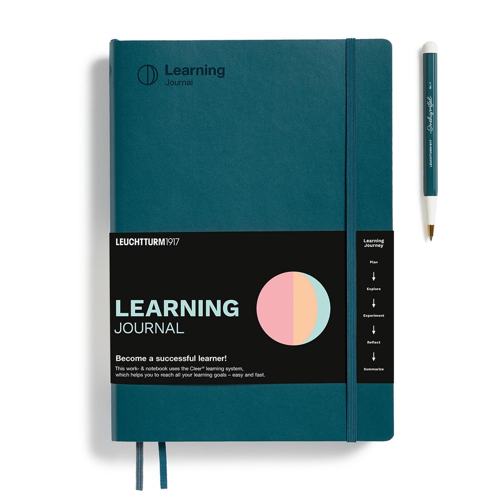 Leuchtturm1917 Learning Journal Composition, Flexcover (Pacific Green) - B5, 4004117627392