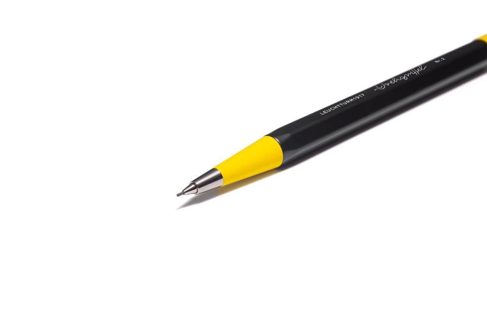 Drehgriffel Nr. 2 HB Graphite Mechanical Pencil (Black/Lemon), 4004117655524