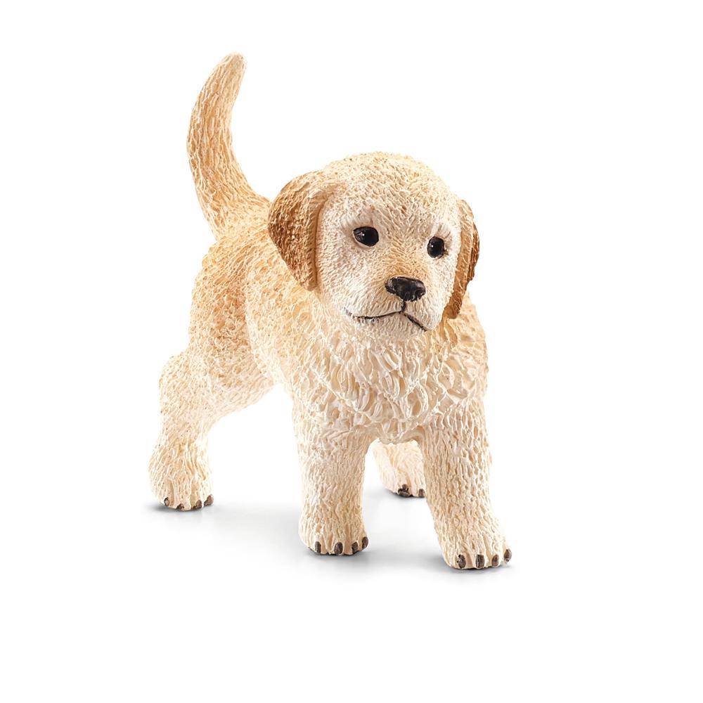 Schleich Golden Retriever Puppy Toy Figure, 4005086163966