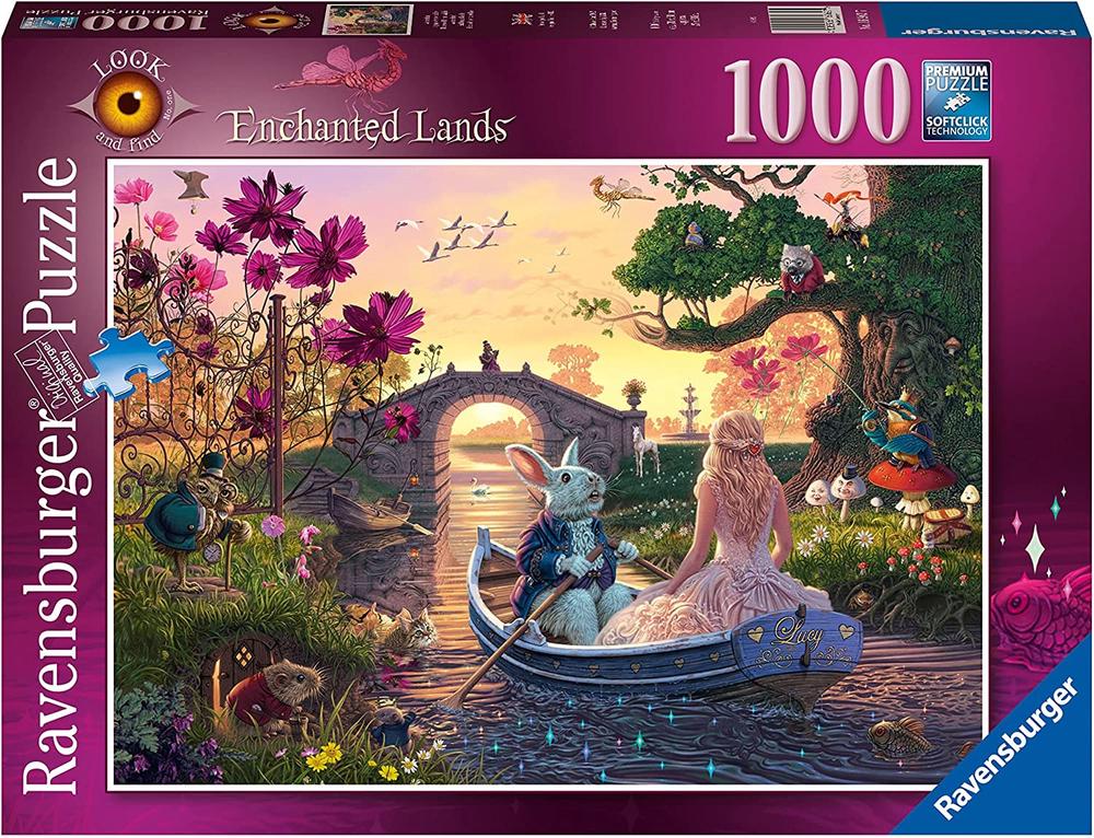 Ravensburger Enchant Lands Look & Find Puzzle, 1000pc, 4005555001706