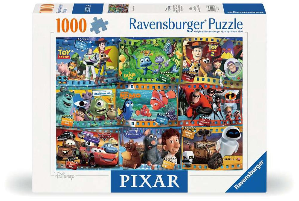 Ravensburger Disney Pixar Movies 1 Puzzle, 1000pc, 4005555002987