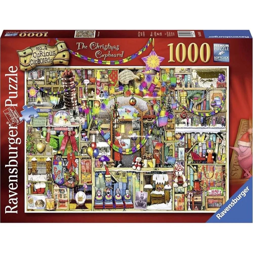 Ravensburger No 4 Christmas Cupboard Puzzle, 1000pc by Ravensburger - ISBN: 4005555003038
