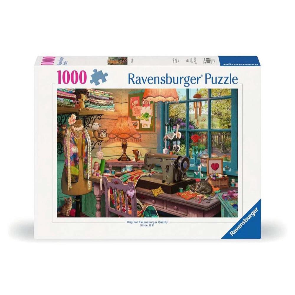 Ravensburger The Sewing Shed Puzzle, 1000pc, 4005555003342