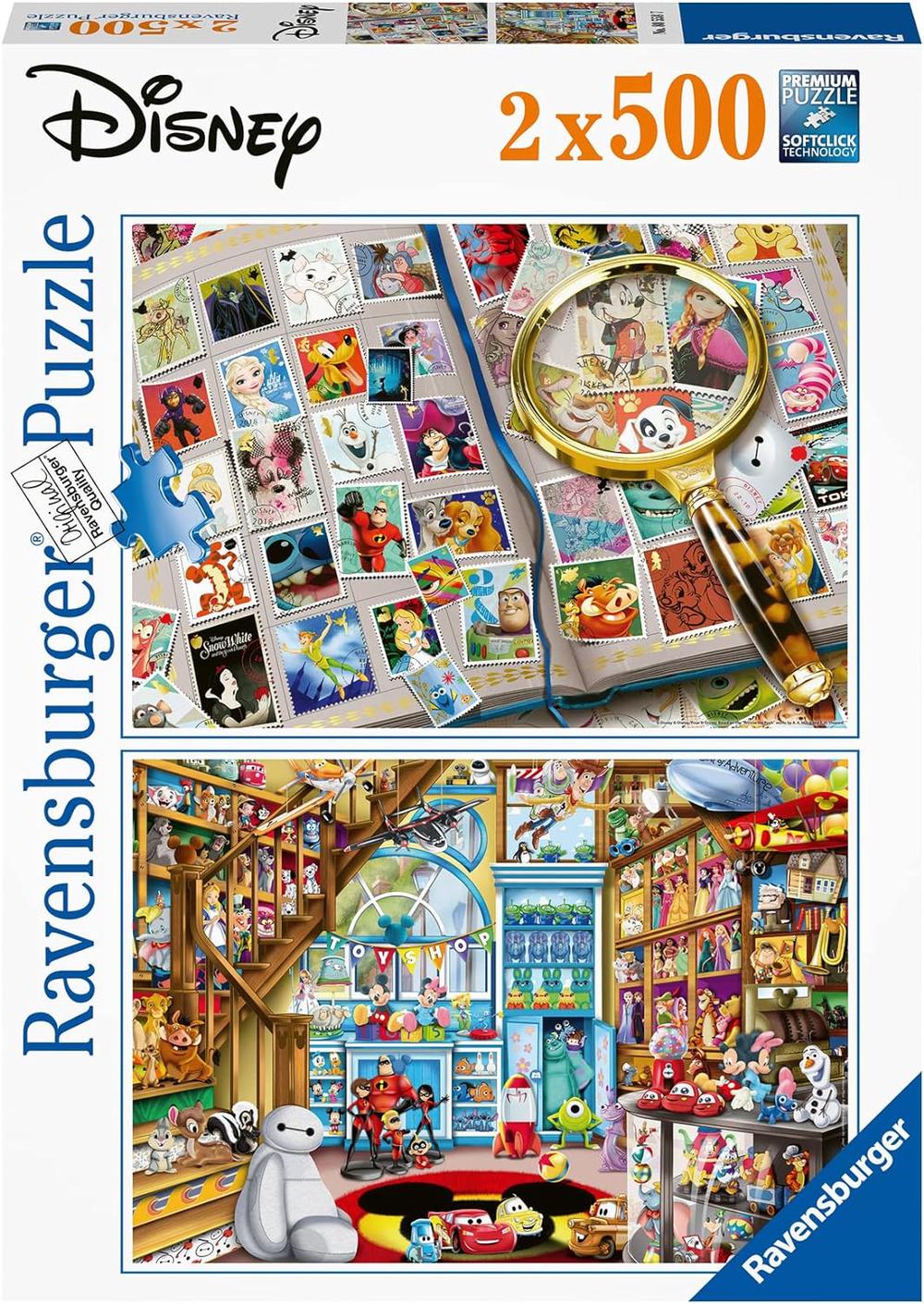 Ravensburger Disney Film & Character Puzzle, 2x500pc, 4005555003458