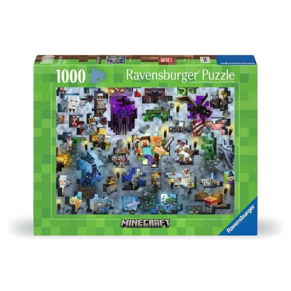 Ravensburger Minecraft Challenge Puzzle, 1000pc, 4005555004226