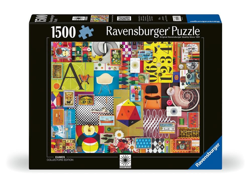 Ravensburger Eames House of Cards Puzzle, 1500pc by Ravensburger - ISBN: 4005555004288