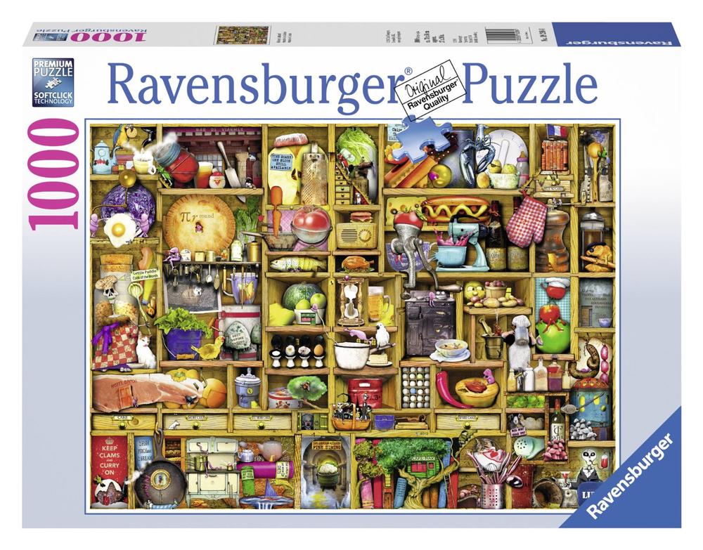 Ravensburger The Kitchen Cupboard Puzzle, 1000pc, 4005555006527