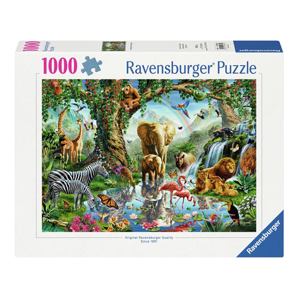Ravensburger Adventures in the Jungle Puzzle, 1000pc, 4005555006824