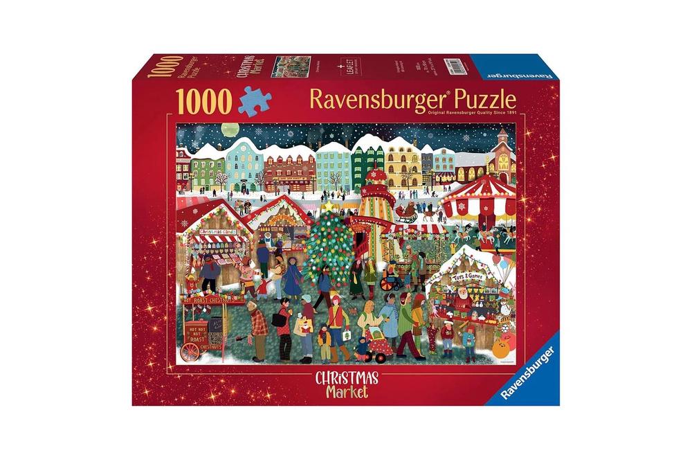 Ravensburger Christmas Market Puzzle, 1000pc, 4005555007296