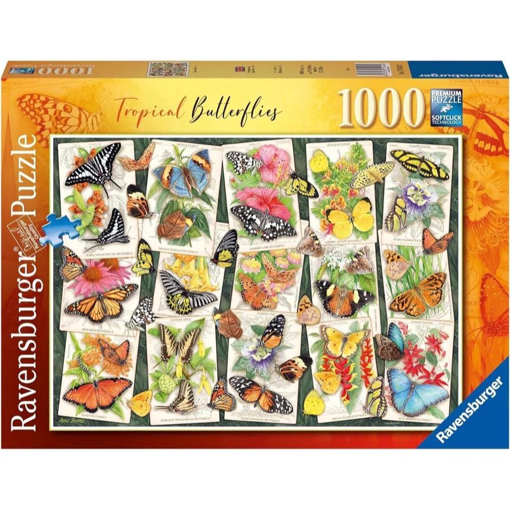 Ravensburger Tropical Butterflies Puzzle, 1000pc by Ravensburger - ISBN: 4005555010845