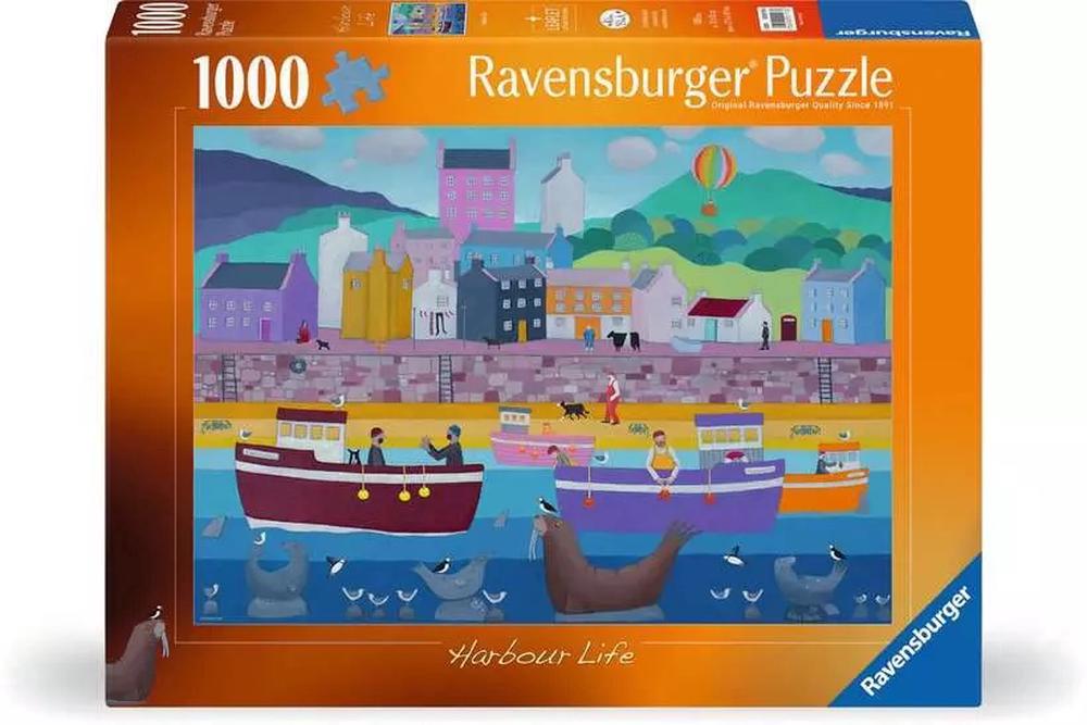 Ravensburger Harbour Life Puzzle, 1000pc by Ravensburger - ISBN: 4005555011736