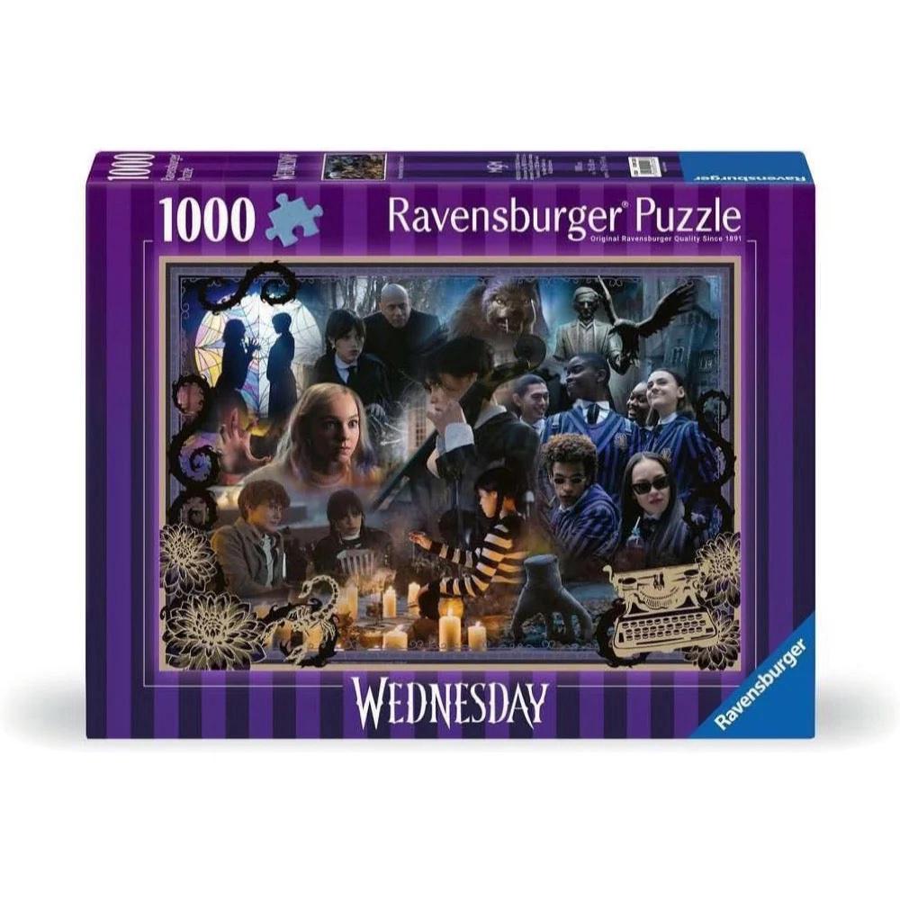 Ravensburger Wild Things Wednesday Puzzle, 1000pc, 4005555012283