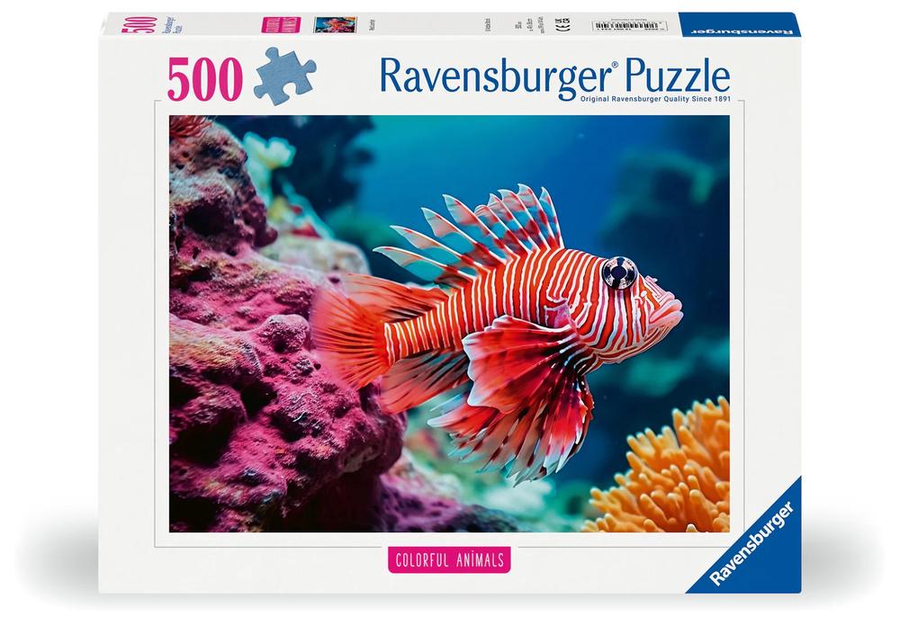 Ravensburger Red Lionfish Puzzle, 500pc, 4005555013341