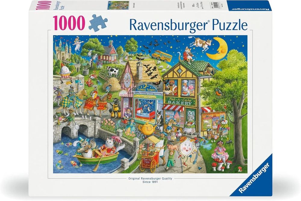 Ravensburger Mother Gooseville Puzzle, 1000pc by Ravensburger - ISBN: 4005555013525