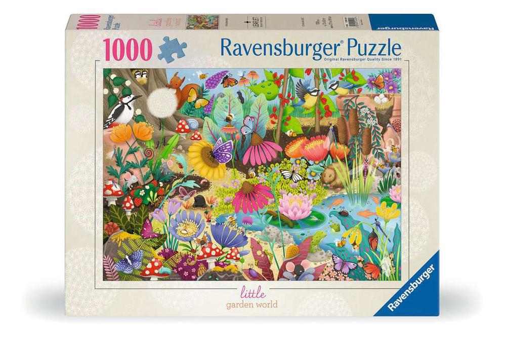 Ravensburger Little Garden World Puzzle, 1000pc, 4005555014560