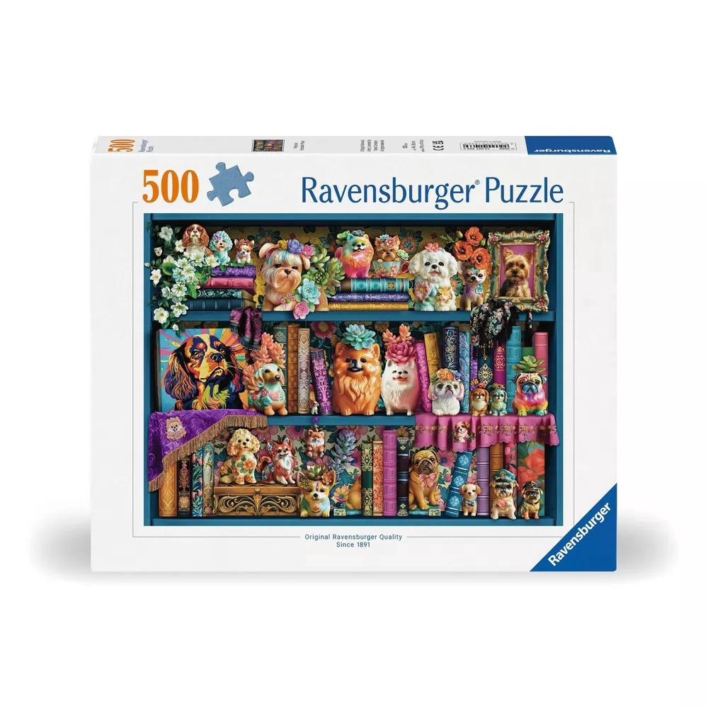 Ravensburger Precious Porcelain Pups Puzzle, 500pc, 4005555014669