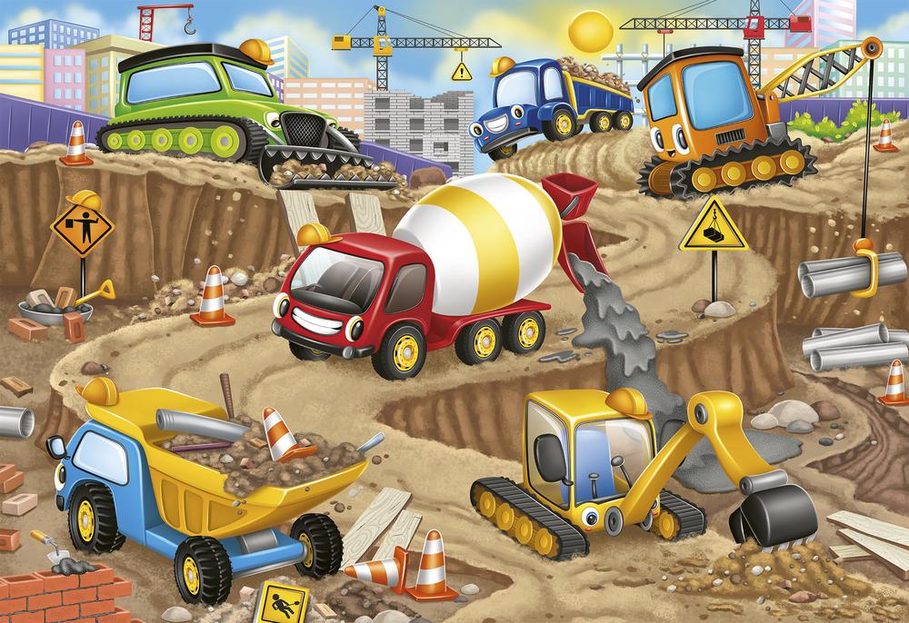 Ravensburger Construction Fun Jigsaw Puzzle, 24 Piece, 4005556030774