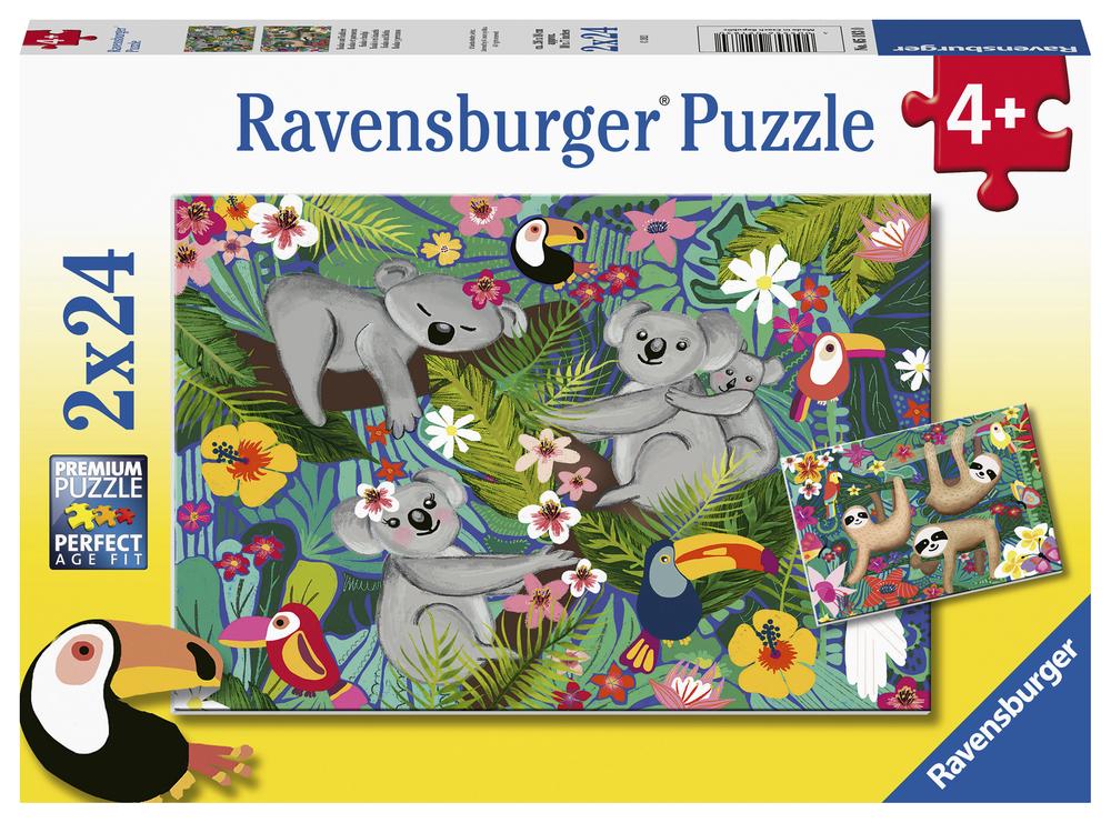 Ravensburger Koalas And Sloths Jigsaw Puzzle 2x24 Piece Buy Online