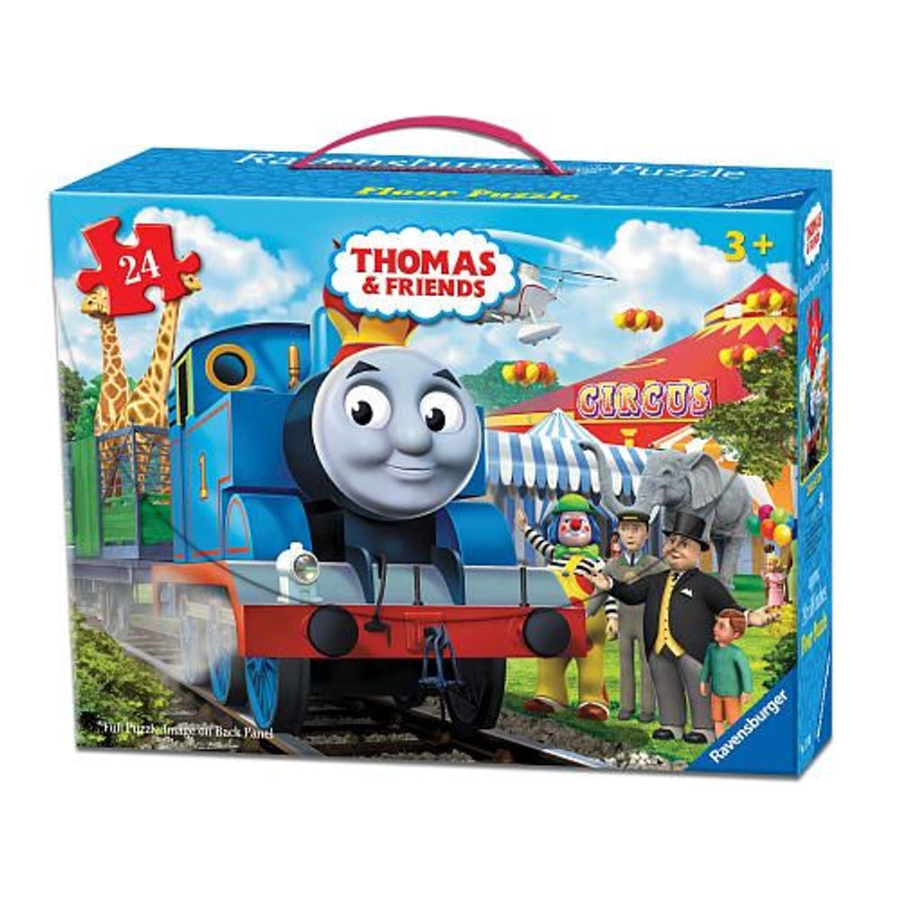 Ravensburger Thomas & Friends Circus Fun Floor Puzzle in a Suitcase Box ...