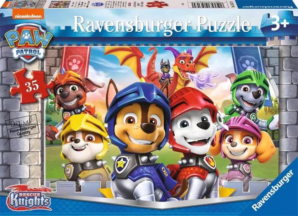 Ravensburger Paw Patrol Rescue Knights Puzzle, 35pc, 4005556056170