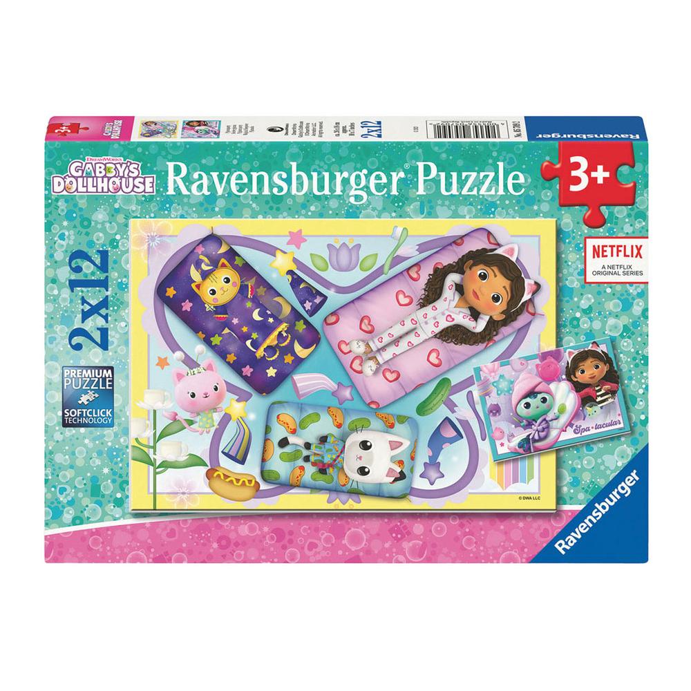 Ravensburger Gabby's Dollhouse Puzzle, 2x12pc, 4005556057092