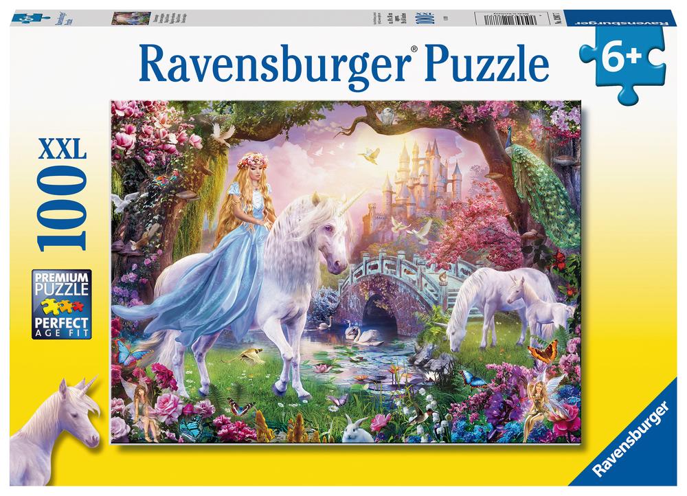 aantrekken Vergelden smog Ravensburger Magical Unicorn Jigsaw Puzzle, 100 Piece | Buy online at The  Nile