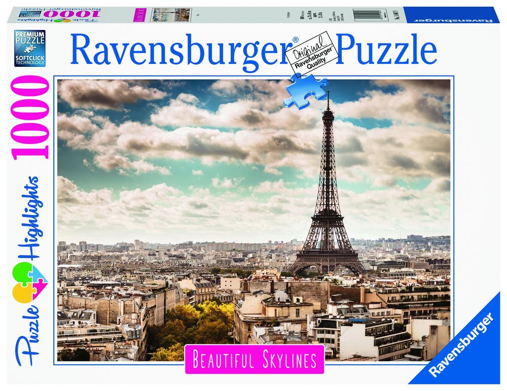 Ravensburger Paris Jigsaw Puzzle, 1000 Piece, 4005556140879