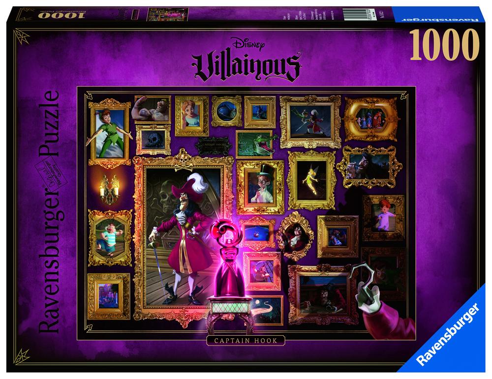 Ravensburger Villainous: Captain Hook Jigsaw Puzzle, 1000 Piece, 4005556150229