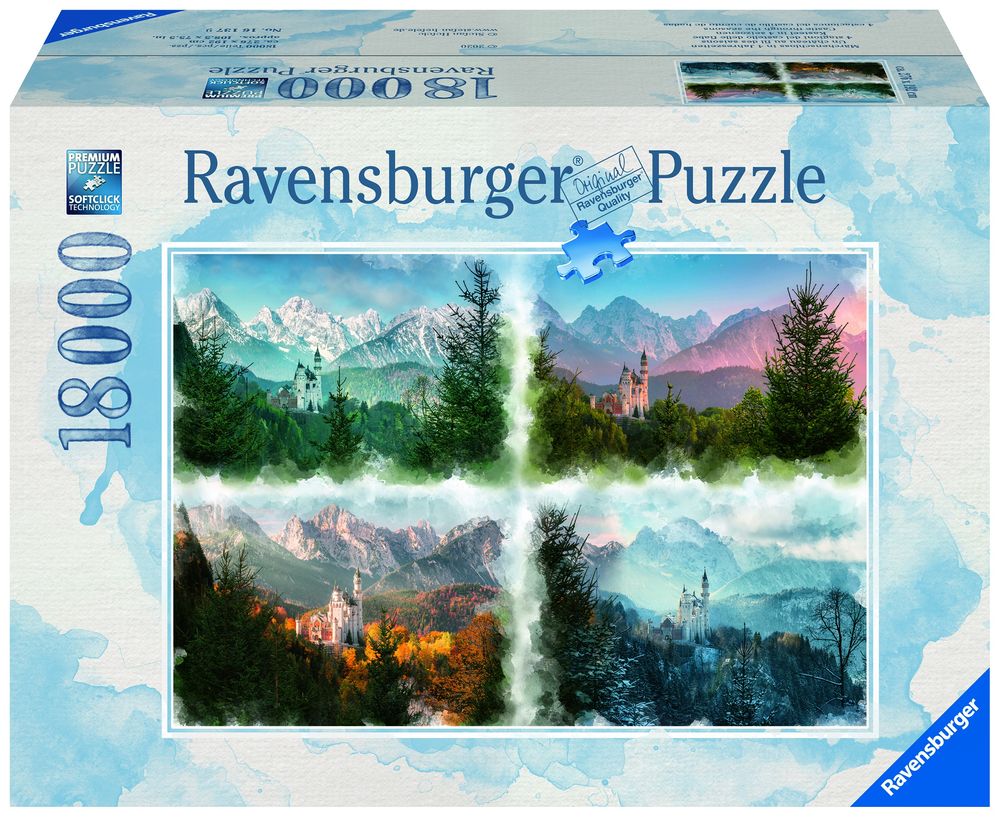 Ravensburger Neuschwanstein Castle Jigsaw Puzzle, 18000 Piece by Ravensburger - ISBN: 4005556161379