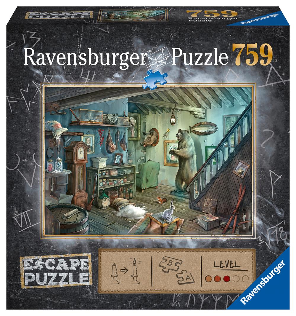 Ravensburger Escape 8 The Forbidden Basement Jigsaw Puzzle, 759 Piece, 4005556164356
