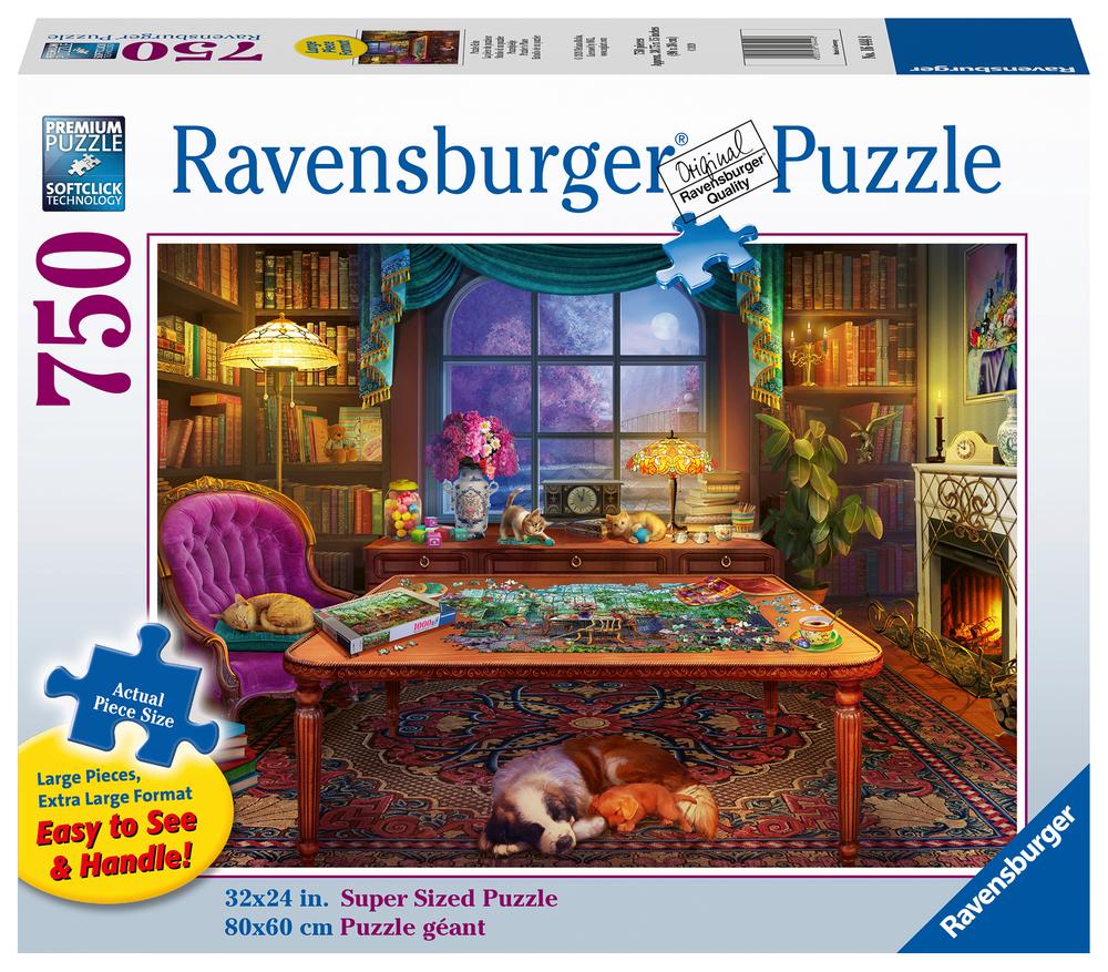 Ravensburger Jigsaw Puzzler's Place, 750 Piece, 4005556164448