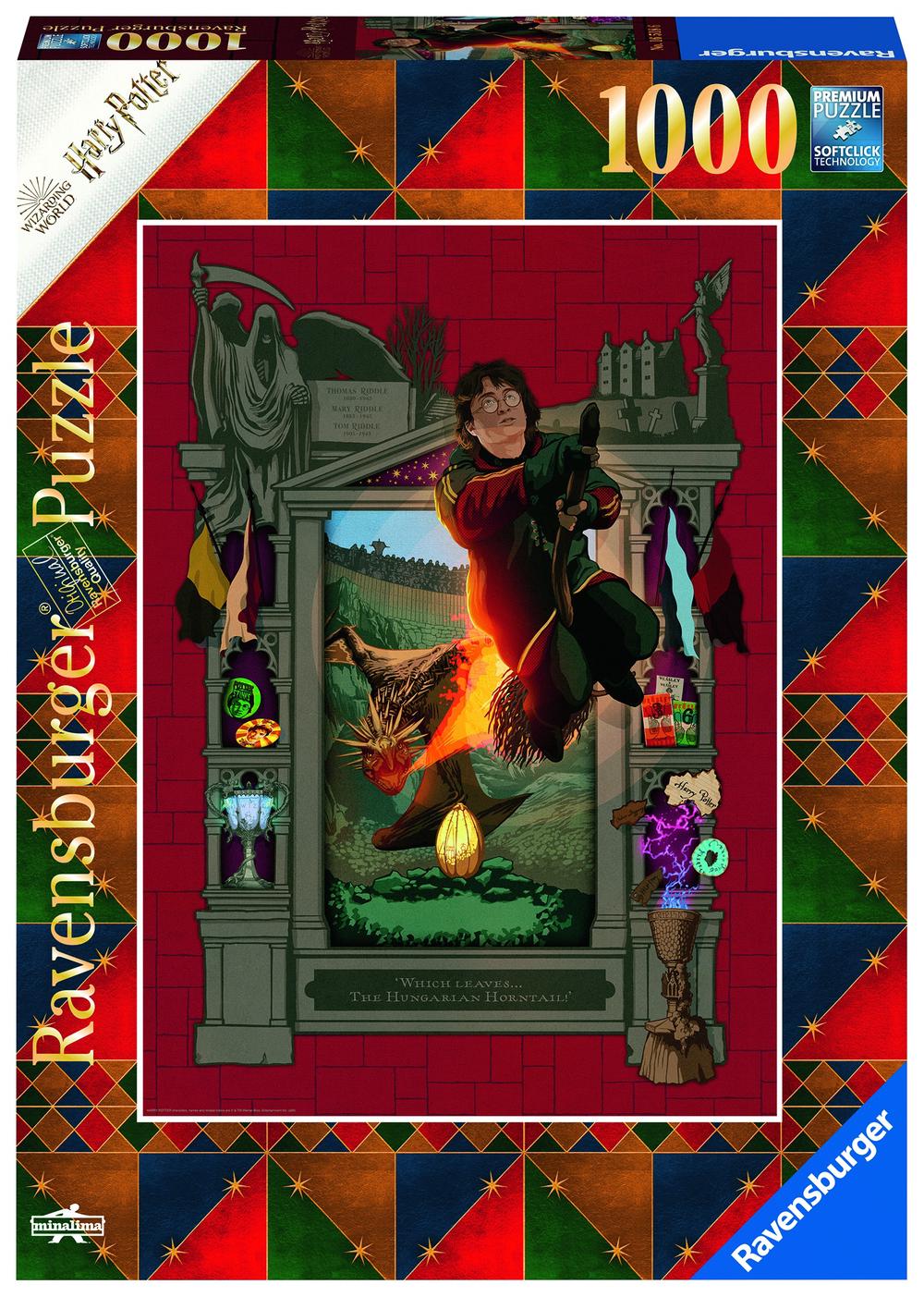 Ravensburger Harry Potter 4 Jigsaw Puzzle, 1000 Piece, 4005556165186