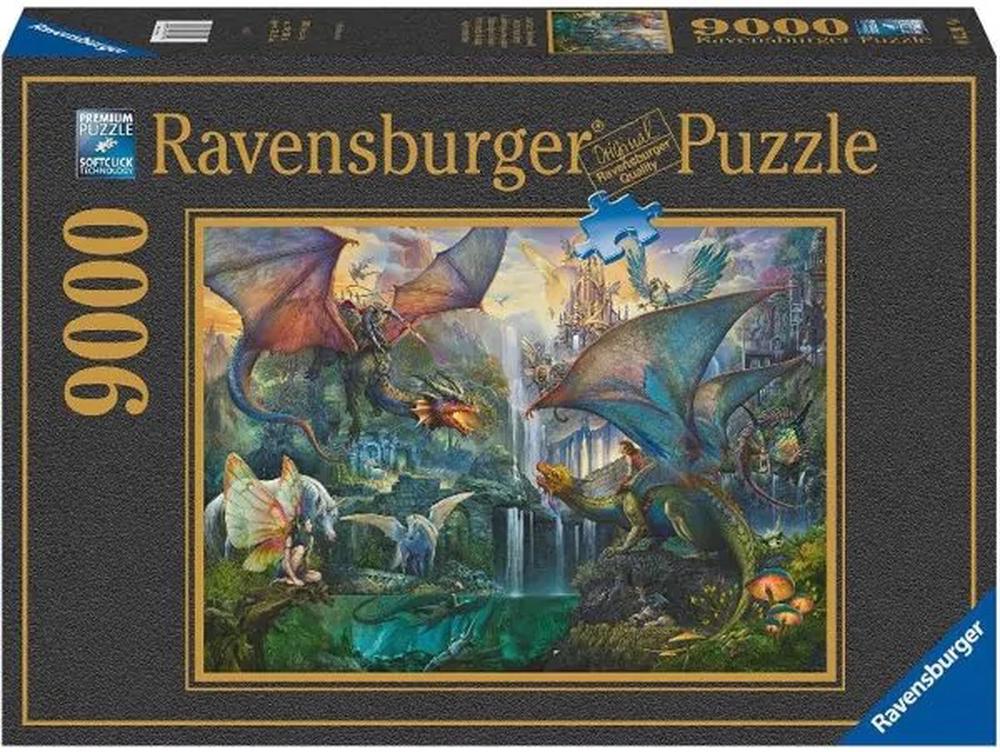 Ravensburger Magic Forest Dragons Jigsaw Puzzle 9000 Piece Buy Online At The Nile 8491
