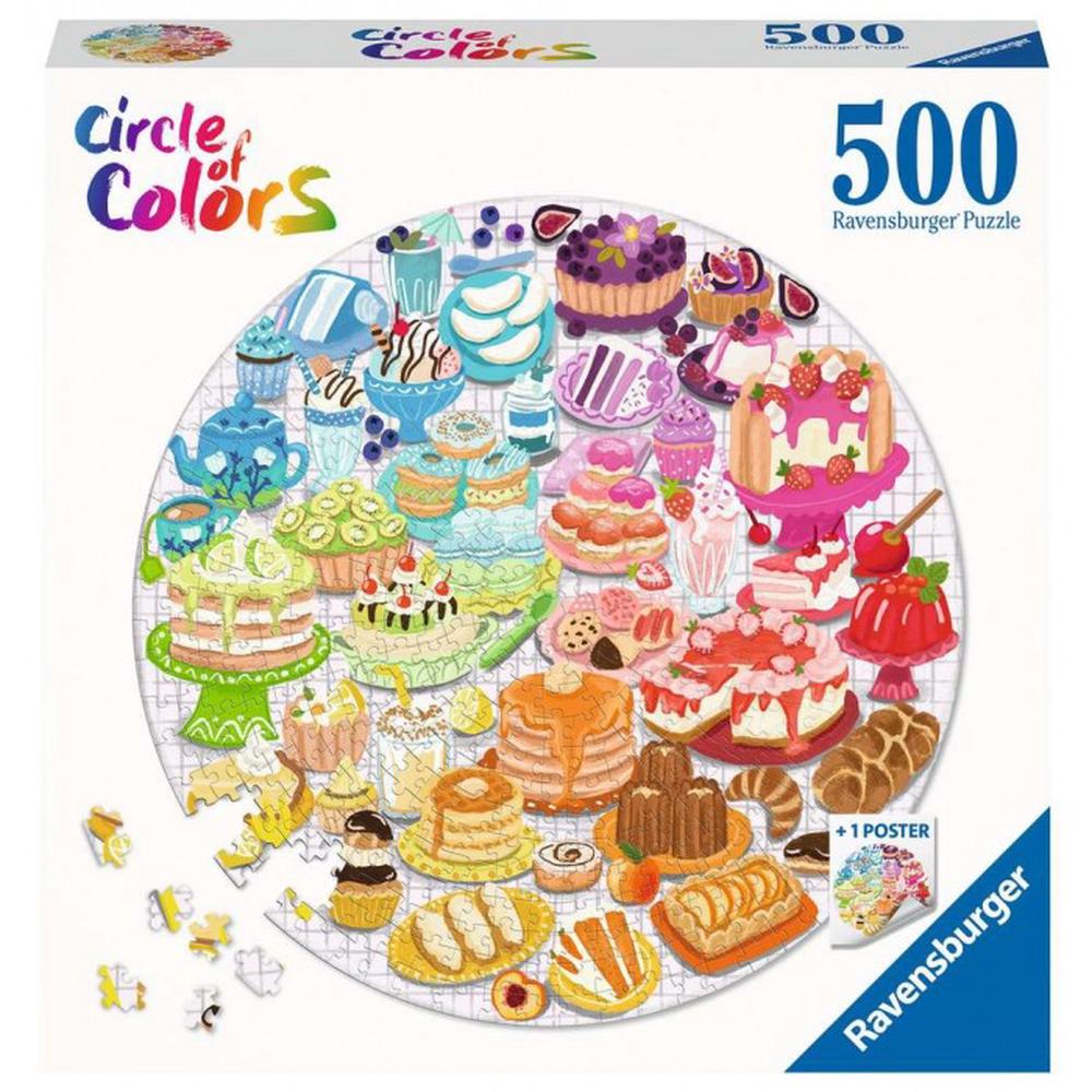 Ravensburger Desserts Puzzle, 500pc, 4005556171712