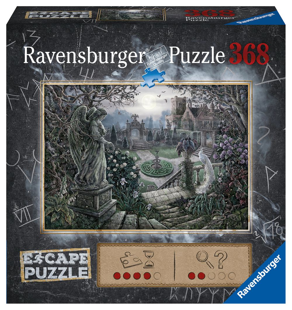 Ravensburger Escape Midnight In The Garden Jigsaw Puzzle, 368 Piece by Ravensburger - ISBN: 4005556172788