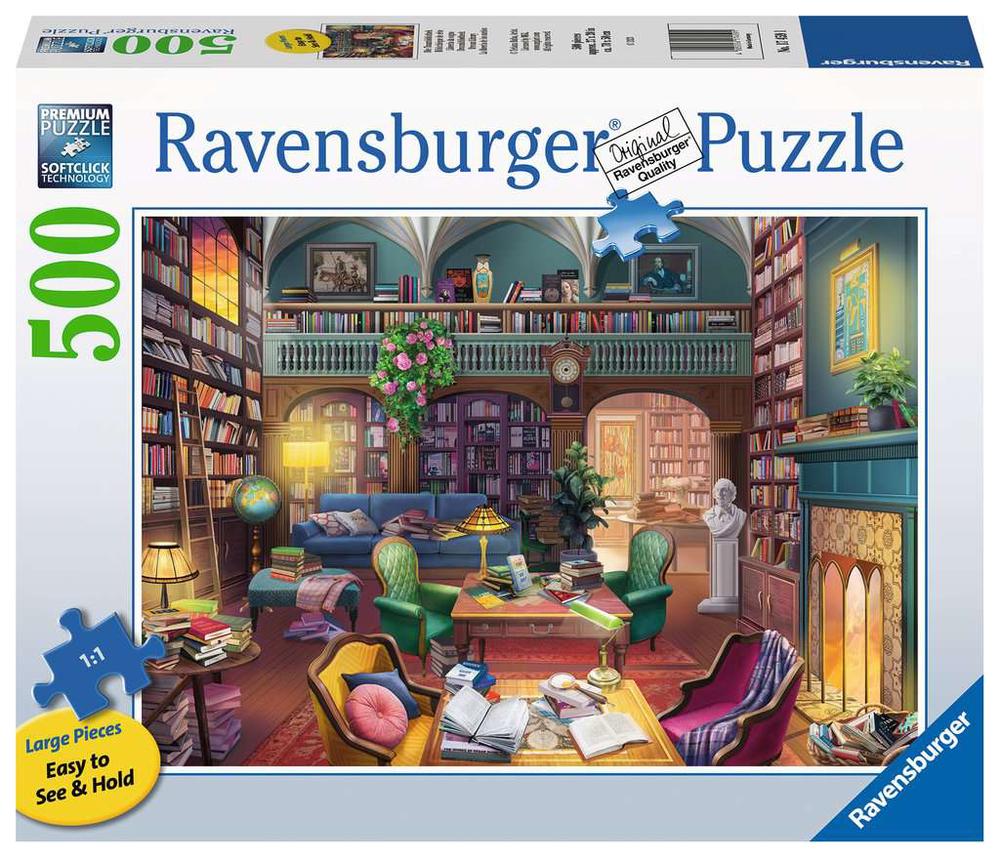 Ravensburger Dream Library Jigsaw Puzzle, 500 Piece, 4005556174591