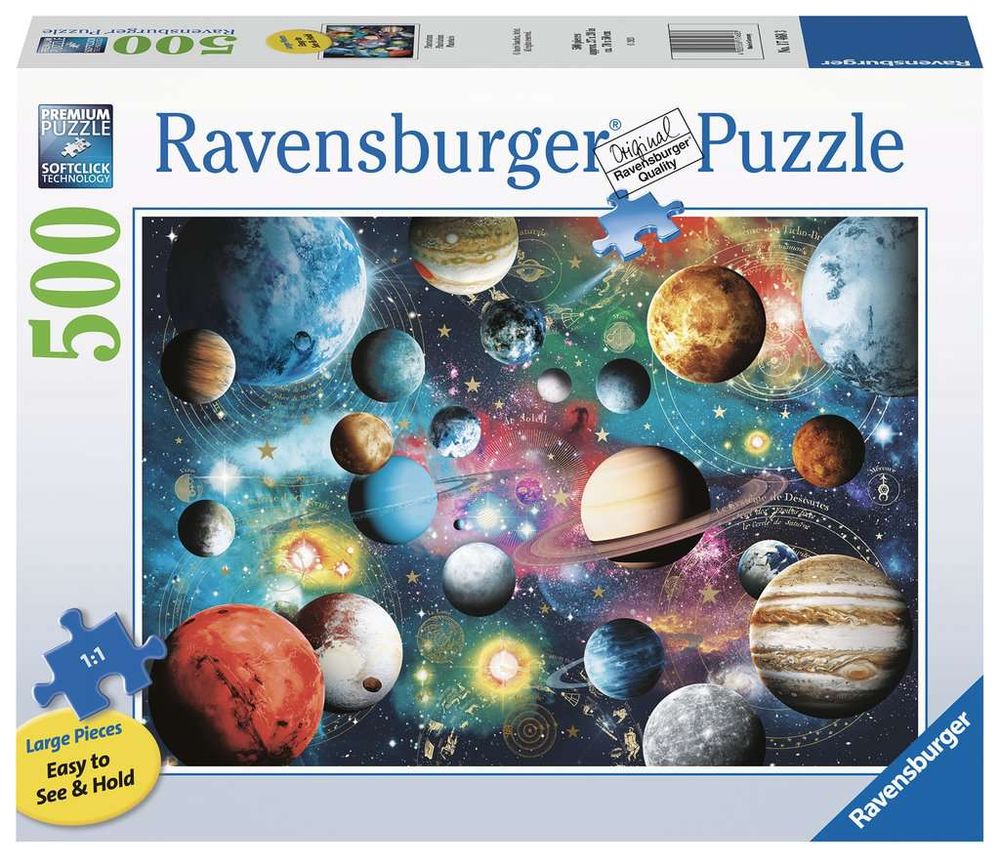 Ravensburger Planetarium Jigsaw Puzzle, 500 Piece by Ravensburger - ISBN: 4005556174683