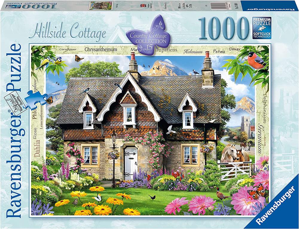 Ravensburger Hillside Cottage Jigsaw Puzzle, 1000 Piece | Buy online at ...