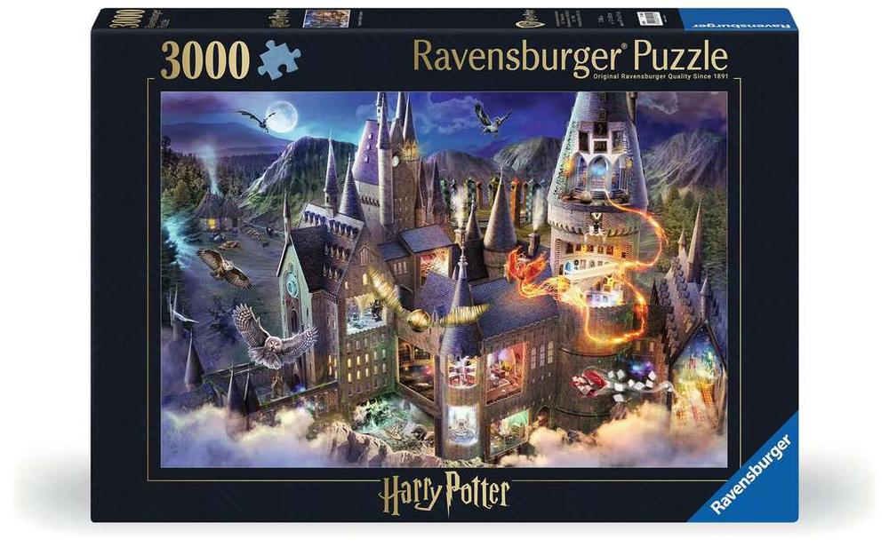 Ravensburger Hogwarts Castle Cutaway Puzzle, 3000pc, 4005556175611