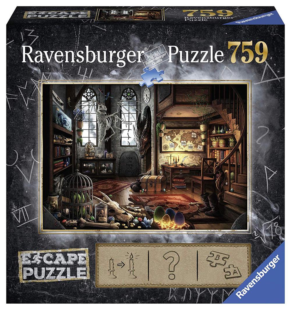Ravensburger Escape 5 - Dragon Laboratory Jigsaw Puzzle, 759 Piece, 4005556199600