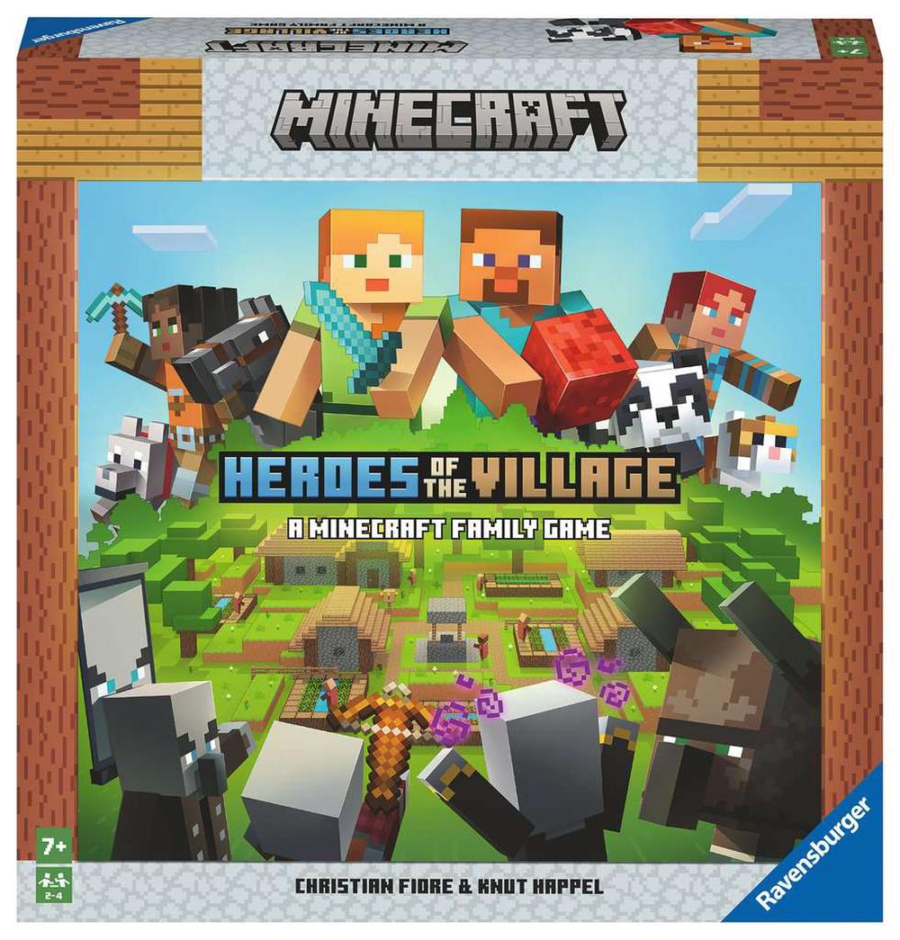 Ravensburger Minecraft Heroes of the Village Minecraft Board Game, 4005556209149