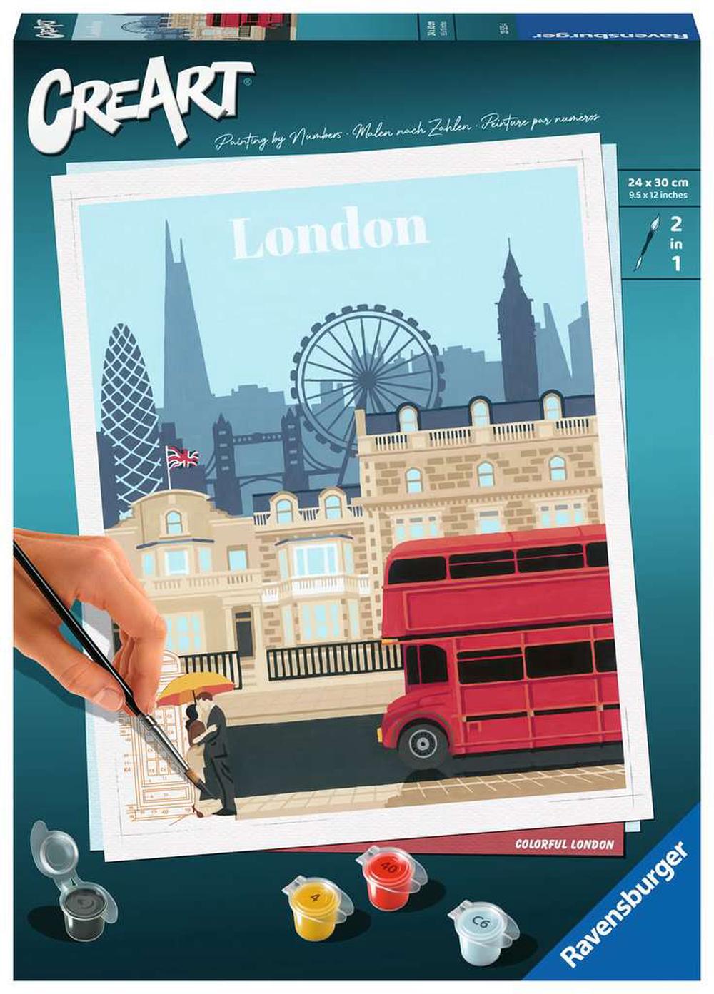 Ravensburger CreArt Colourful London, 4005556235254