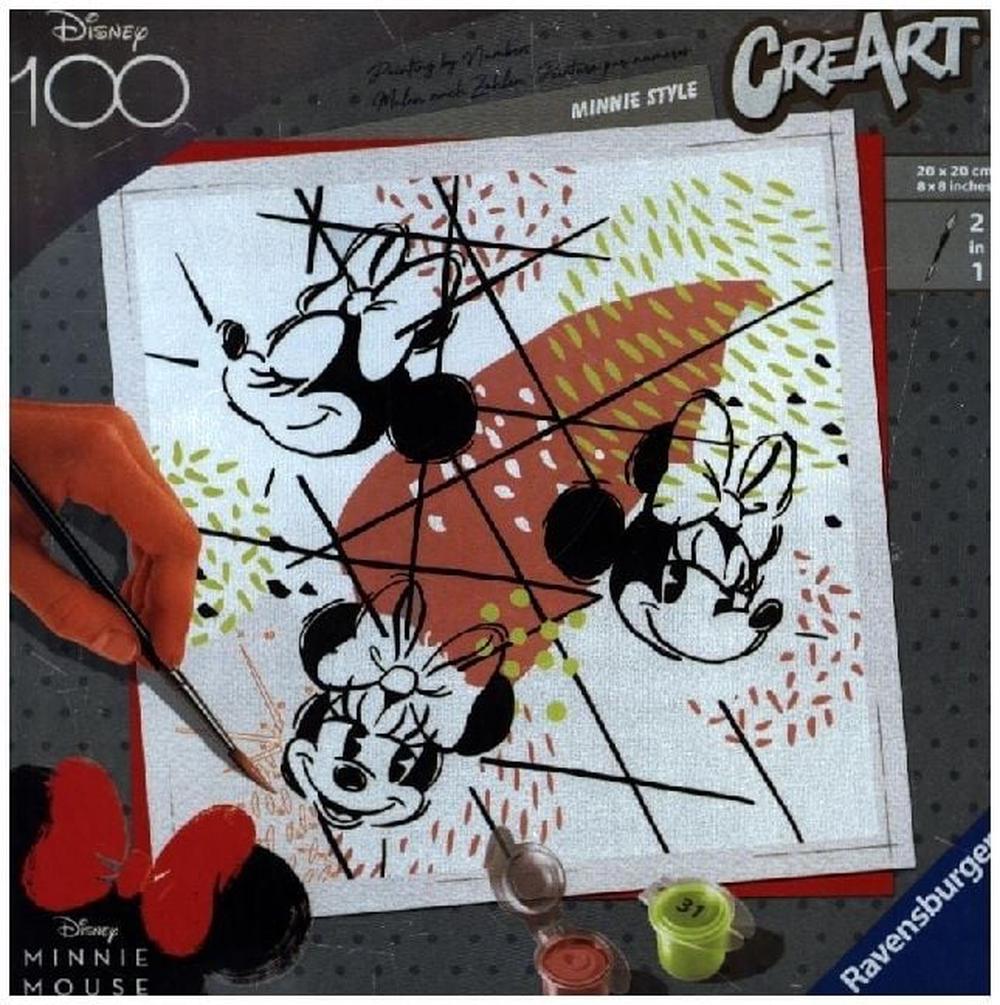 Disney 100: Minnie Style Paint by Numbers, 4005556235759