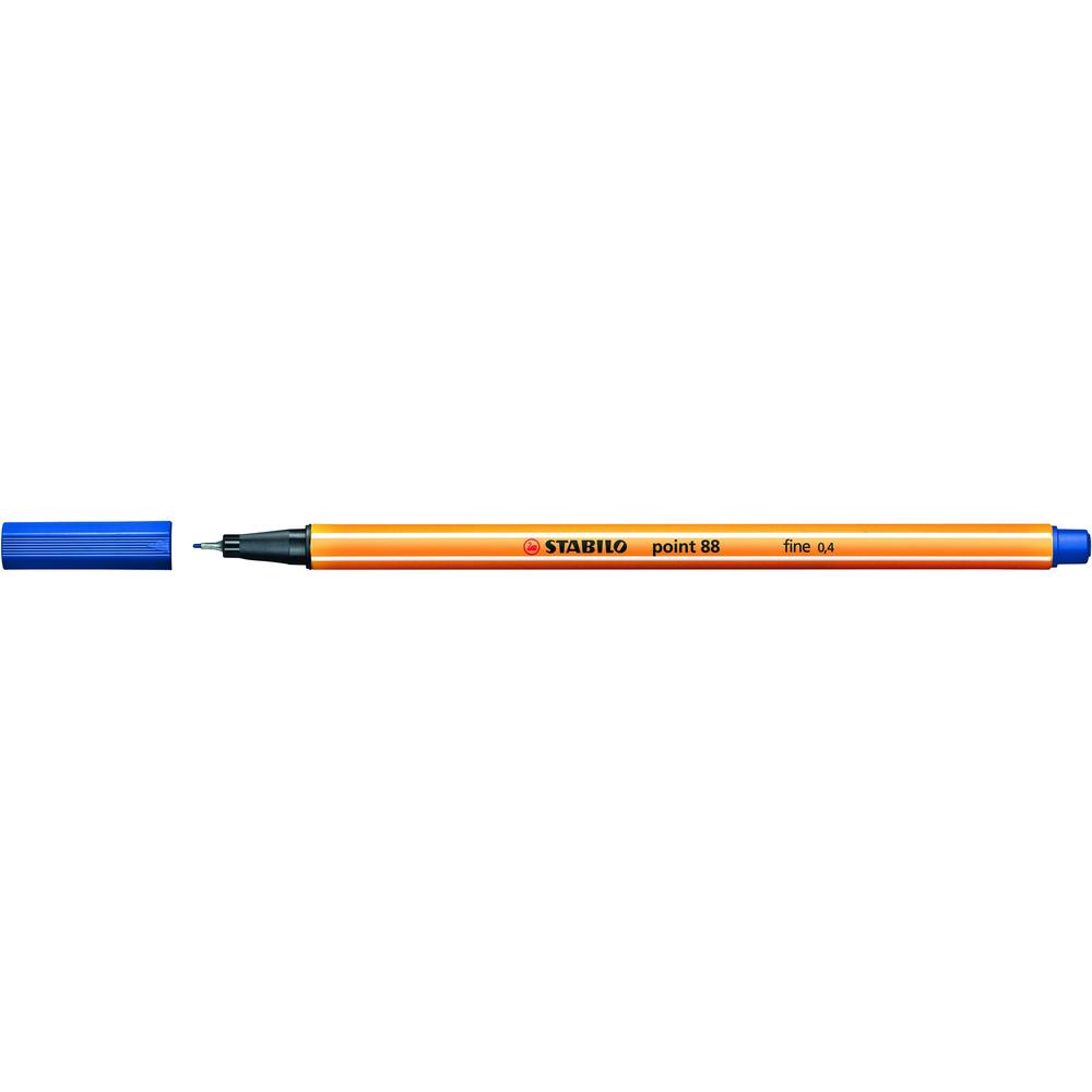 STABILO Point 88 Fineliner Pen (Blue), 4006381217460