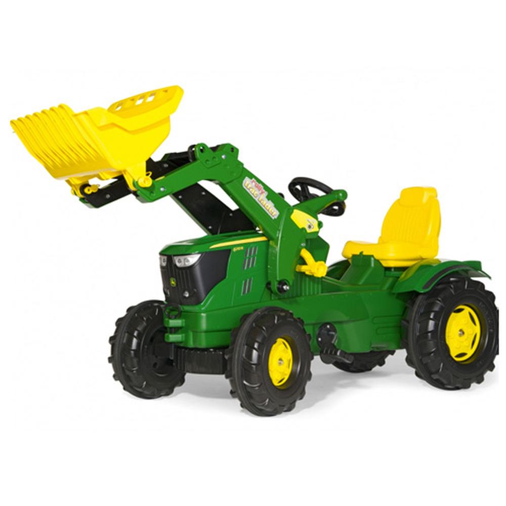 John Deere Rolly Farmtrac Premium 6210R With Maxi-Loader Ride On Toy Accessory, 4006485611096