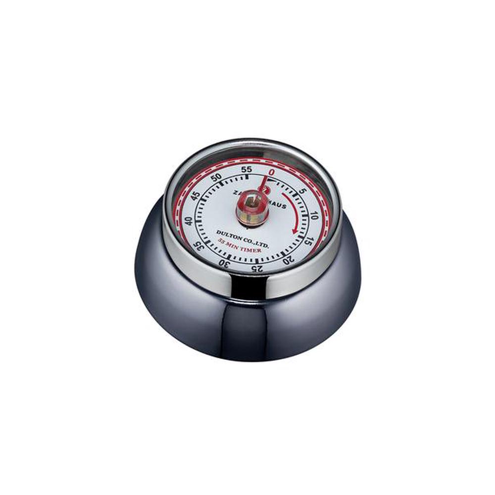 Mechanical Kitchen Timer NZ, Black Bezel